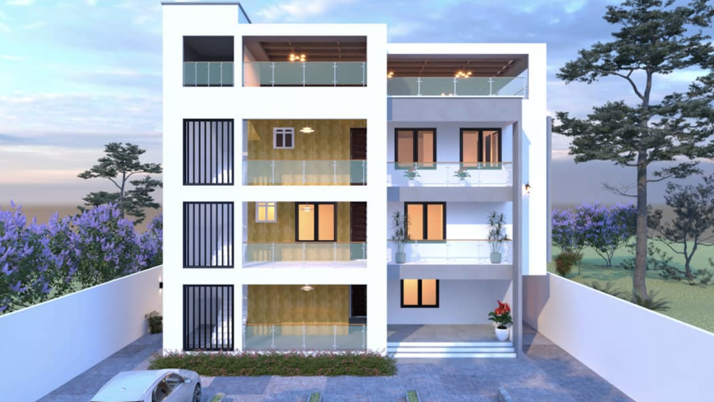 Design of multipurpose 3 storey structure at Appeadu, Kumasi